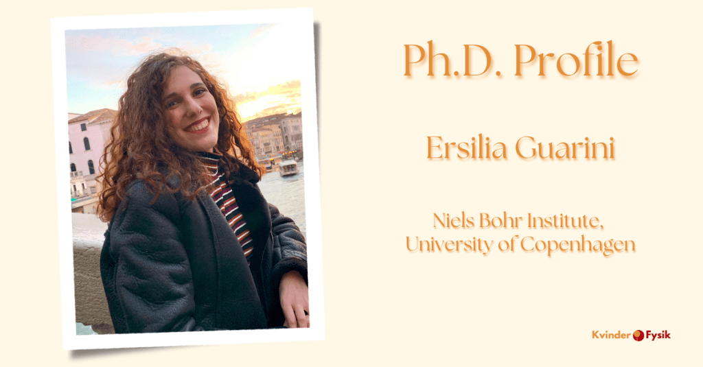 Ph.D. Profile: Ersilia&nbsp;Guarini