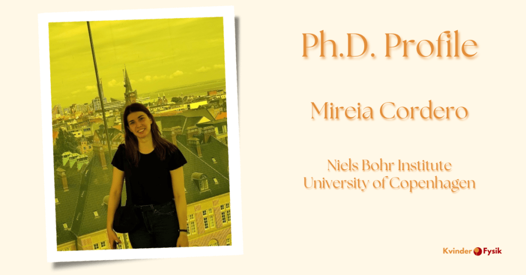 Ph.D. Profile: Mireia&nbsp;Cordero