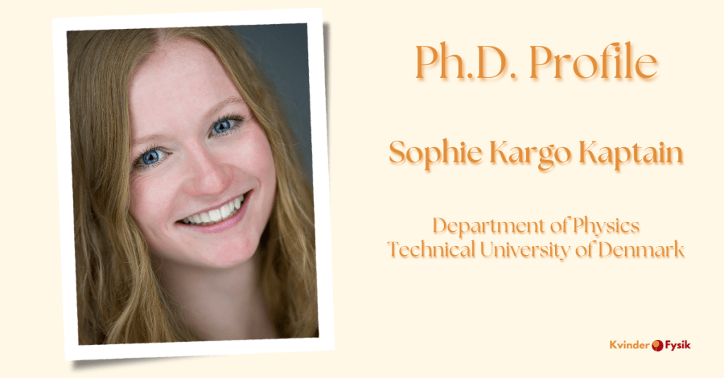 Ph.D. Profile: Sophie Kargo&nbsp;Kaptain