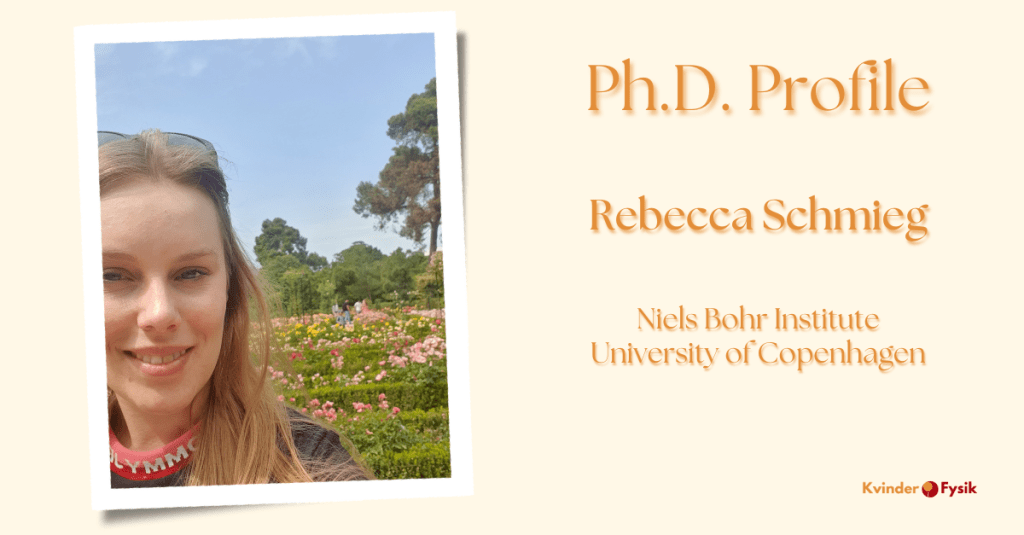 Ph.D. Profile: Rebecca&nbsp;Schmieg