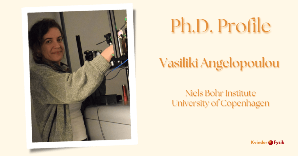 Ph.D. Profile: Vasiliki&nbsp;Angelopoulou