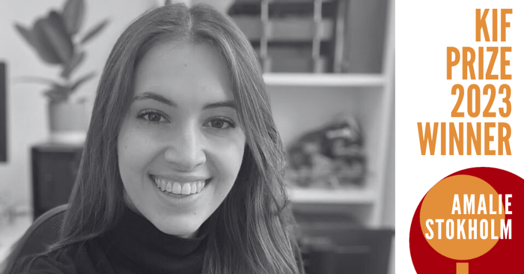 Interview with KIF Prize Winner 2023 Amalie&nbsp;Stokholm