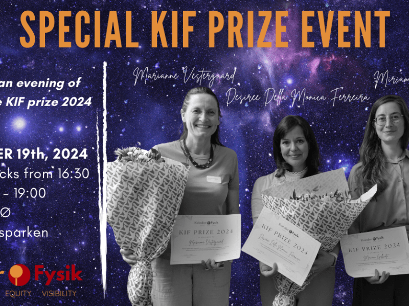 KIF Prize Event