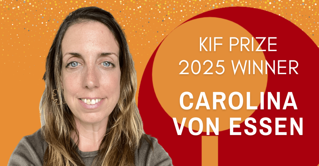 Interview with 2025 KIF Prize Winner Carolina von&nbsp;Essen