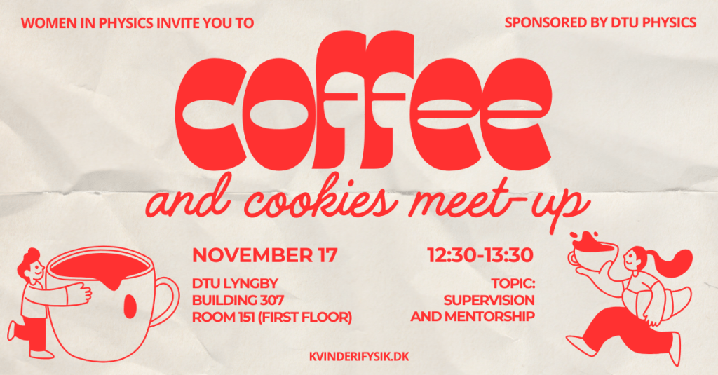 Coffee and cookies meet-up at&nbsp;DTU